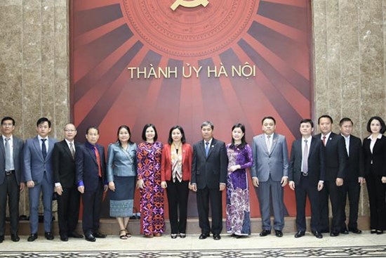 Thủ đô Hà Nội luôn mong muốn tăng cường hợp tác với Lào trên tất cả các lĩnh vực