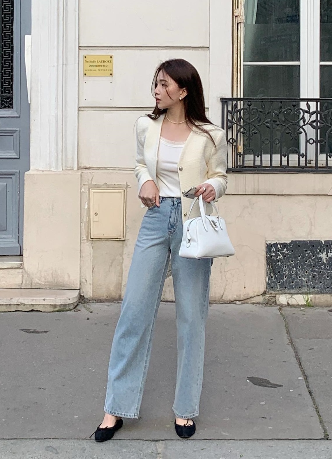 10 công thức diện quần jeans chuẩn thanh lịch cho nàng công sở-3
