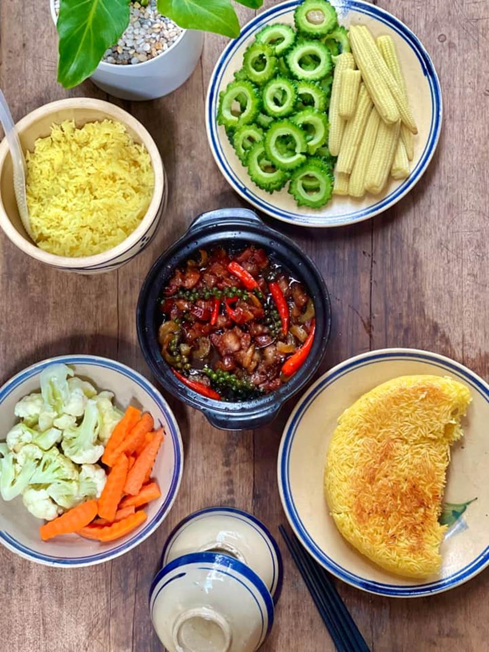 Mẹ đảm khoe cơm hàng ngày ngon, trung bình mỗi bữa 100k ai cũng phải thèm-12