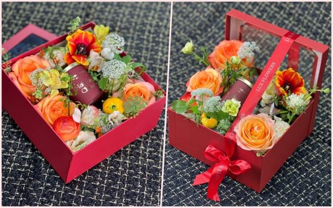 Khách ào ạt đặt hộp hoa nến làm quà 8/3, chủ hàng không kịp thở-1