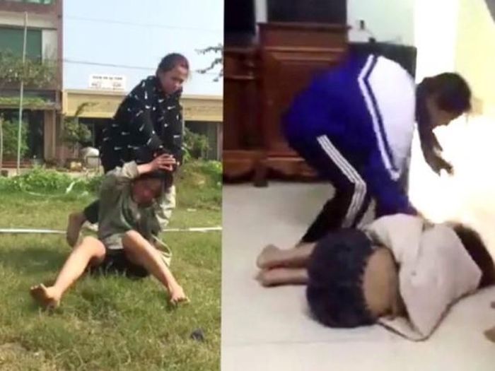 Phụ huynh như muốn rụng tim khi xem clip con mình bị đánh hội đồng-1