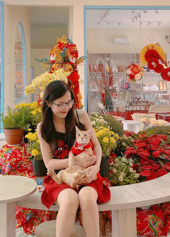 Gặp chủ của Mỹ Diệu - cô mèo hoang thành hiện tượng mạng nhờ dáng bầy hầy-5