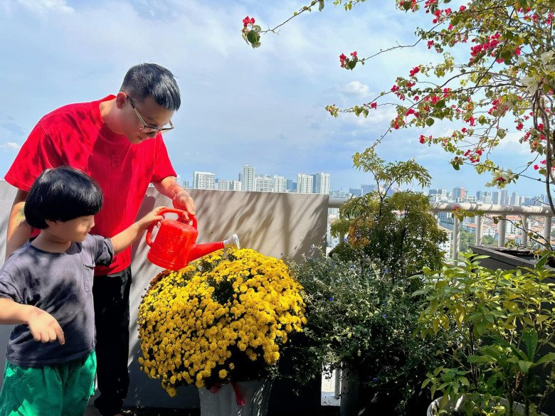 Bà xã Hoàng Bách khoe thành quả sau khi bị chồng mắng khiến chị em thích thú-5