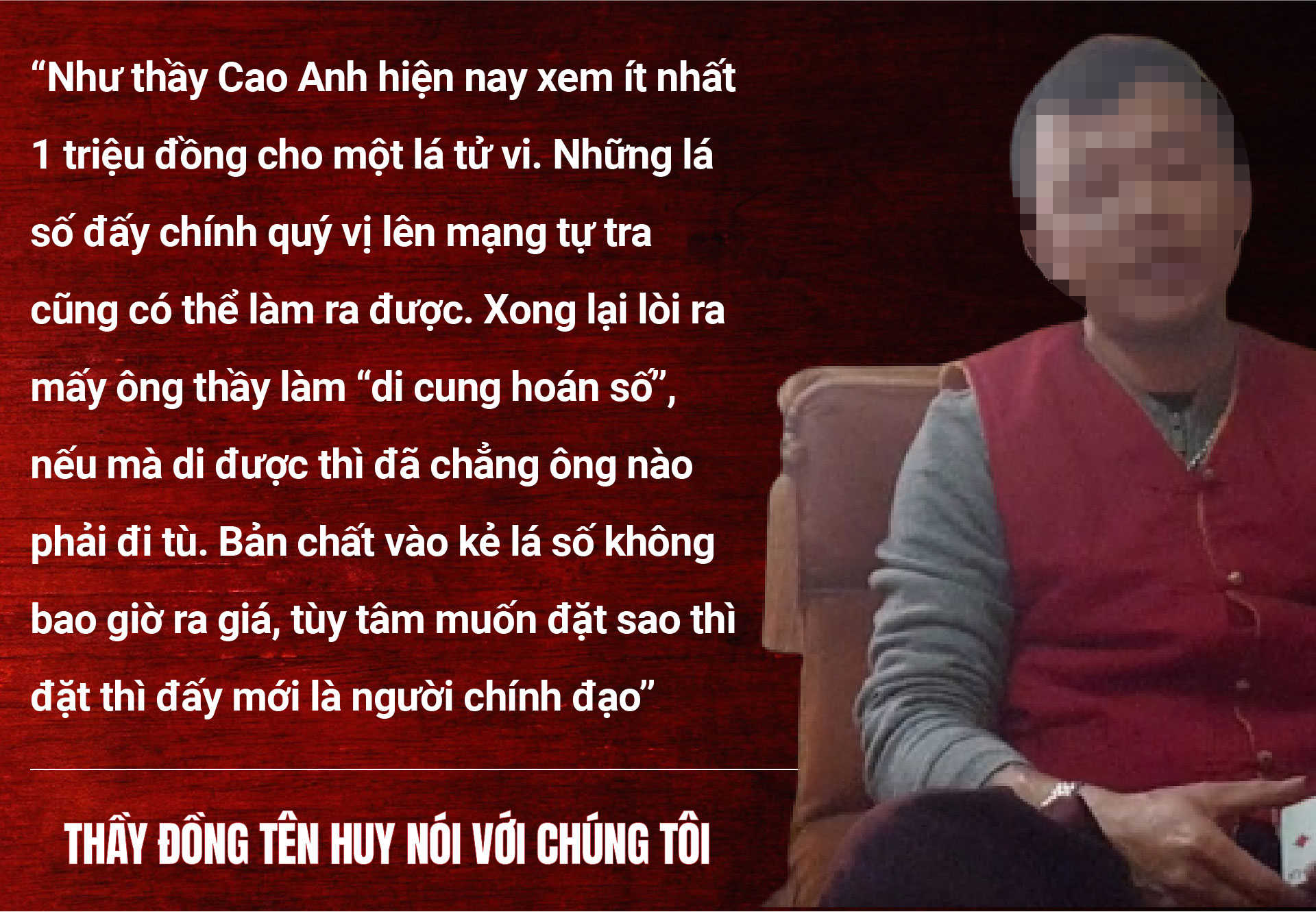 Xem bói đầu năm: Nhận diện chiêu thao túng tâm lý các con nhang sùng tín-14