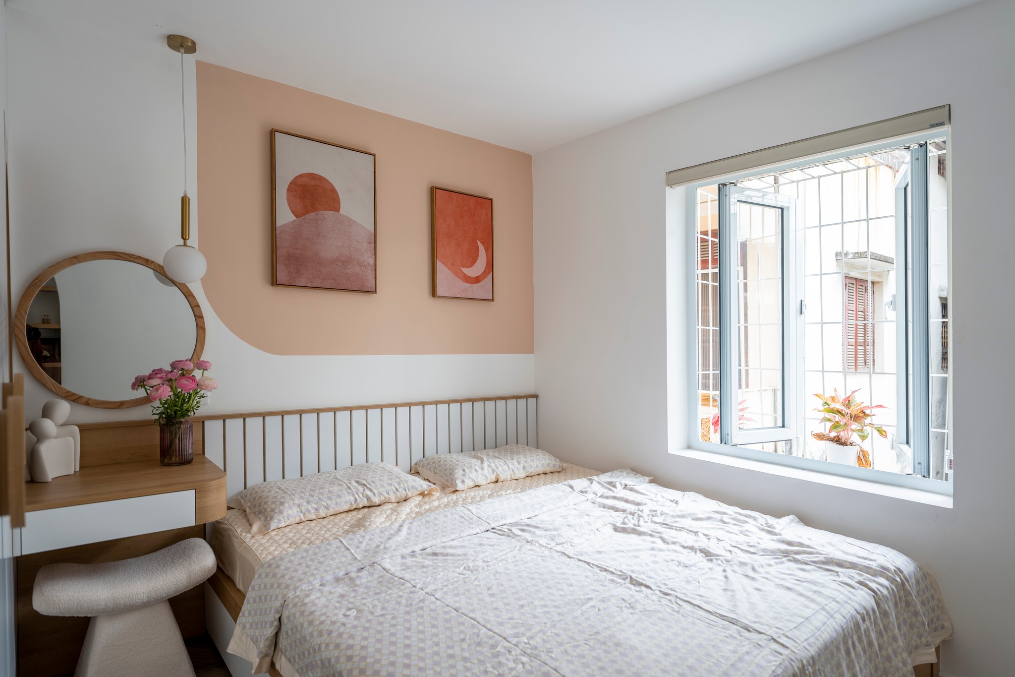 Hô biến căn tập thể cũ kỹ thành tổ ấm siêu đáng yêu, đẹp dịu dàng và ấm áp đến bất ngờ-21