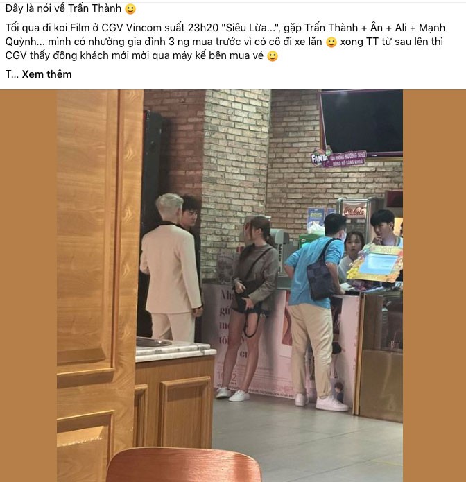 Vừa lên tiếng giải thích vụ Trấn Thành, cụm rạp CGV đã hứng ngay cơn bão nghiêm trọng-1