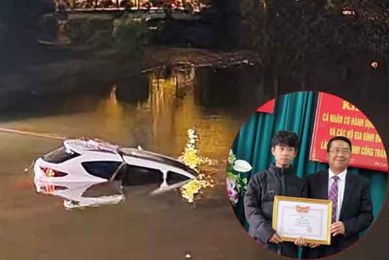 Nam thiếu niên 17 tuổi nhảy xuống hồ Xuân Hương cứu người gặp tai nạn lúc 12 giờ đêm