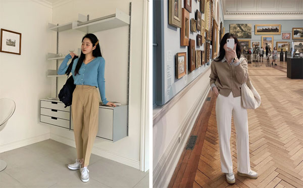 Kết hợp quần âu ống đứng với 5 kiểu áo để hack tuổi-3