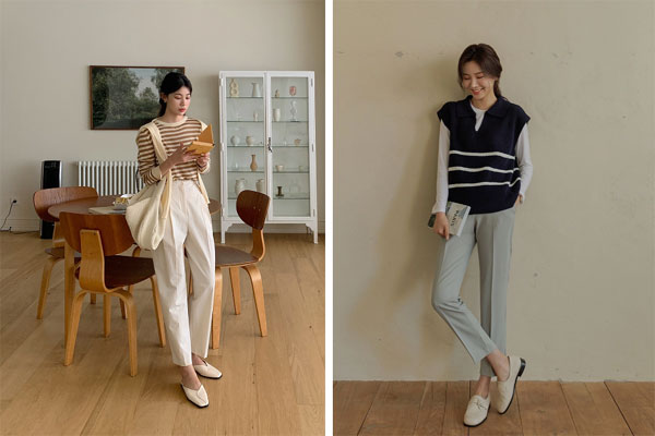 Kết hợp quần âu ống đứng với 5 kiểu áo để hack tuổi-4