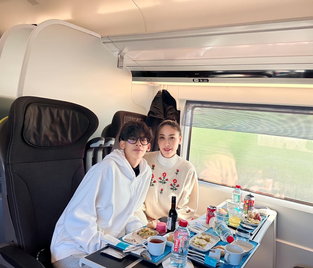 Con trai Hà Kiều Anh có chiều cao vượt trội, du học Anh khi mới 14 tuổi-1