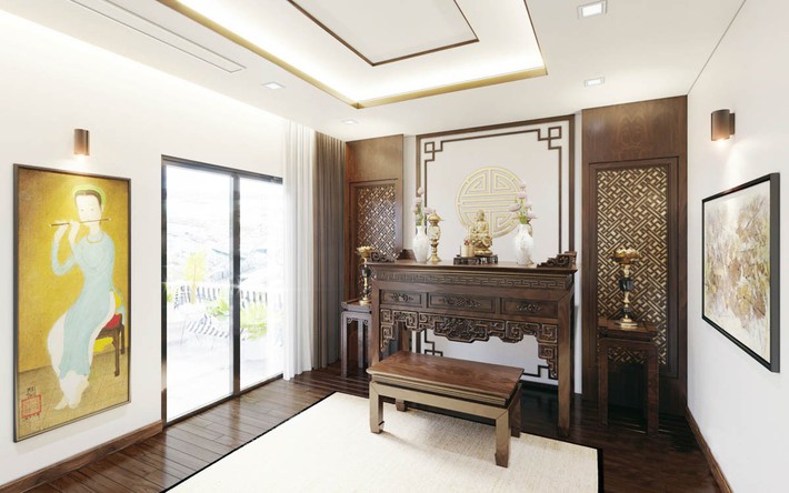 Thiết kế nội thất nhà ống diện tích 21m² với 3 phòng ngủ thoáng mát-11