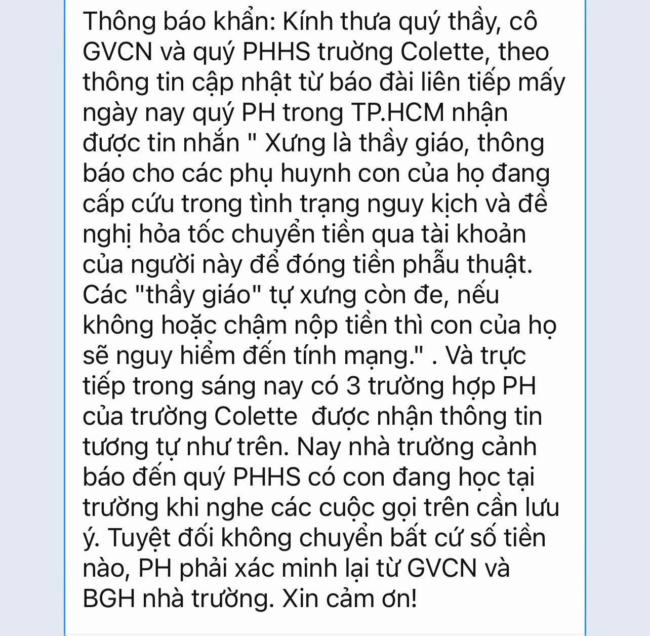 Thêm 1 phụ huynh mất 100 triệu vì kịch bản con cấp cứu ở Chợ Rẫy”-1