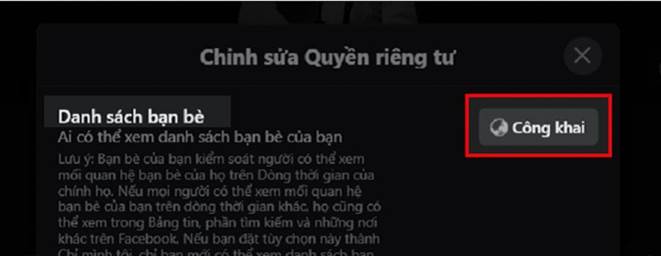 Hướng dẫn cách ẩn bạn bè trên Facebook bằng điện thoại và máy tính-8