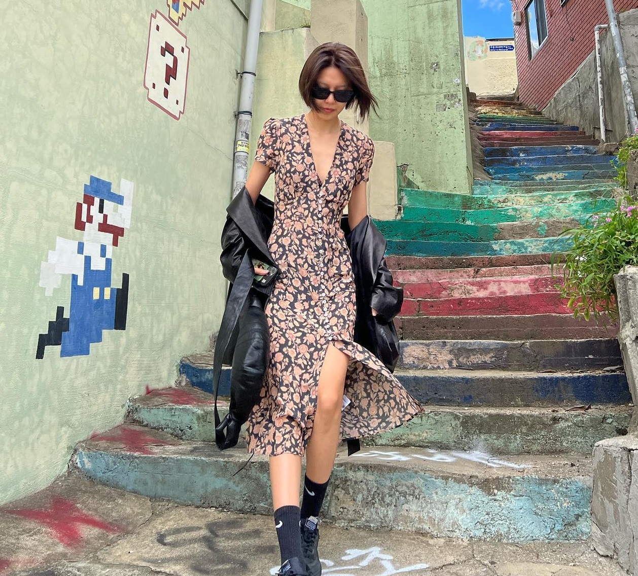 5 kiểu váy liền được sao Hàn diện mãi không chán-2