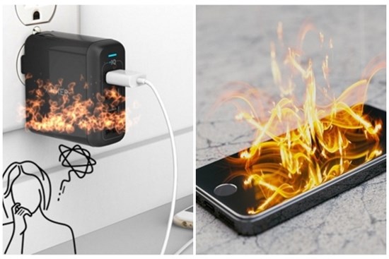 Sạc điện thoại bị nóng có sao không?