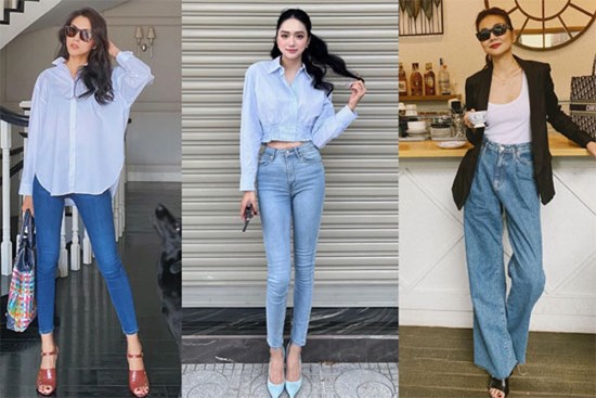 4 kiểu quần jeans 