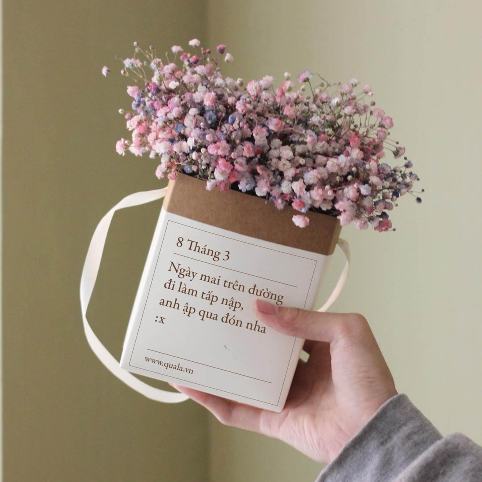 Cửa hàng hoa giảm nửa đơn hàng dịp 8/3-2