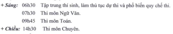 Lịch thi vào lớp 10 của 4 trường THPT chuyên tại Hà Nội năm 2023-2