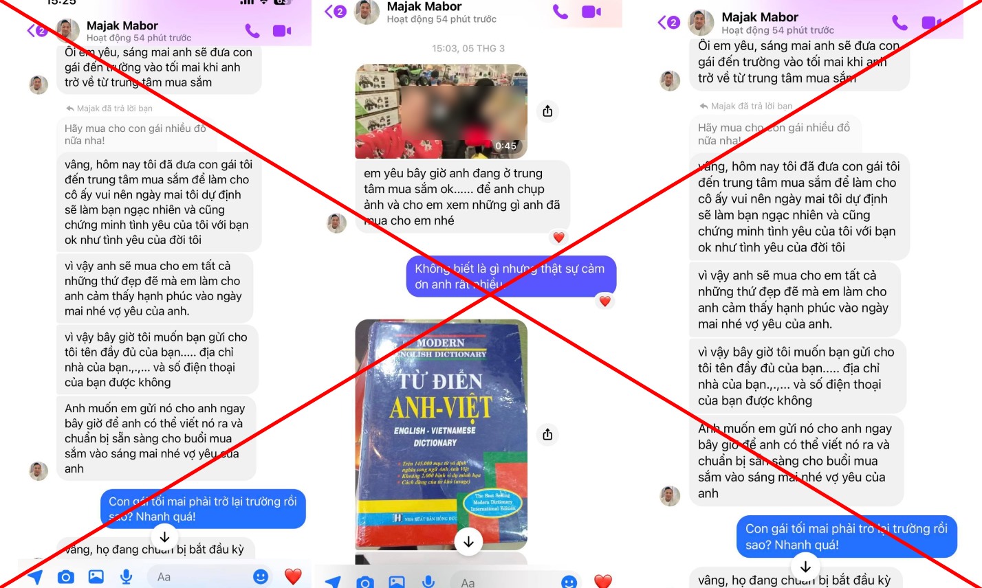 Lừa đảo qua Facebook: Tán tỉnh con mồi bằng Messenger-1