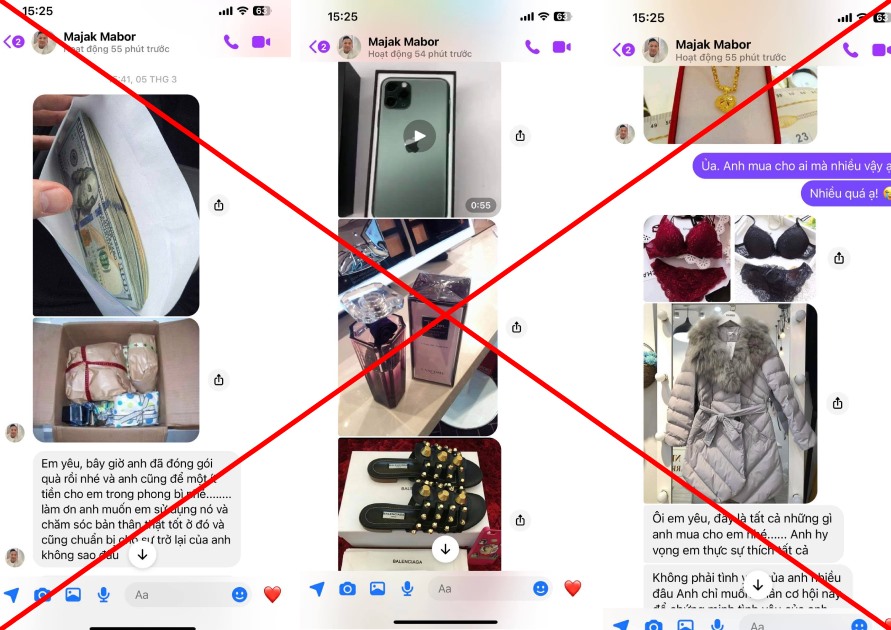 Lừa đảo qua Facebook: Tán tỉnh con mồi bằng Messenger-2