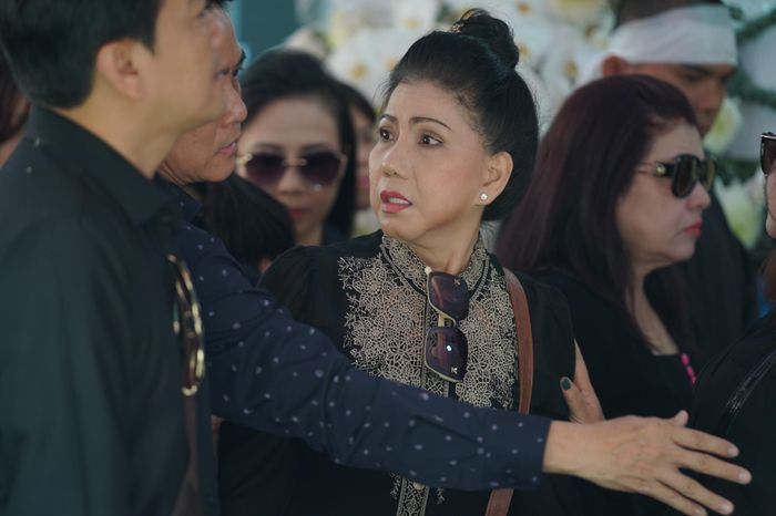 Đồng nghiệp và hàng nghìn khán giả đưa tiễn NSƯT Vũ Linh về nơi an nghỉ-12