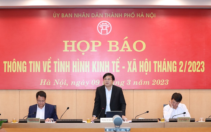 Họp báo thông tin về tình hình kinh tế - xã hội tháng 2/2023-1