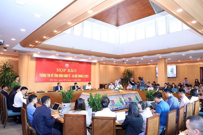 Họp báo thông tin về tình hình kinh tế - xã hội tháng 2/2023-2
