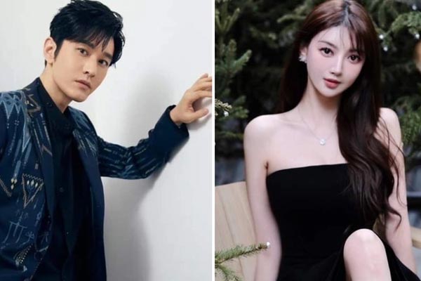 Người mẫu Diệp Kha và Huỳnh Hiểu Minh lộ nhẫn đôi-3