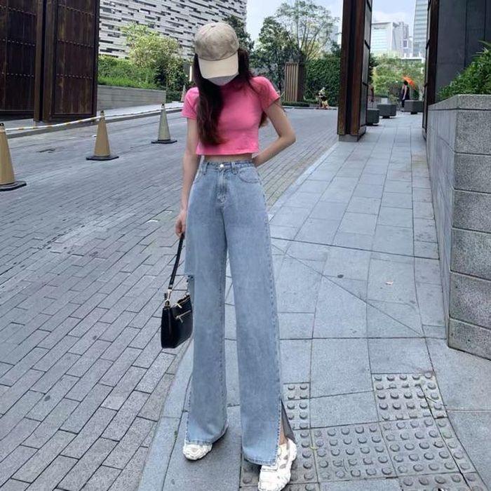 5 kiểu quần jeans hợp phái đẹp châu Á trong năm 2023-4