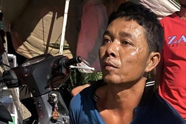 Khởi tố người đàn ông vi phạm nồng độ cồn, dùng gạch ném công an-1