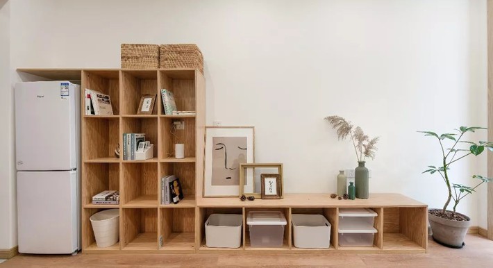 Căn hộ 60m² ở khu tập thể cũ biến hình thành không gian sống đẹp bất ngờ-4