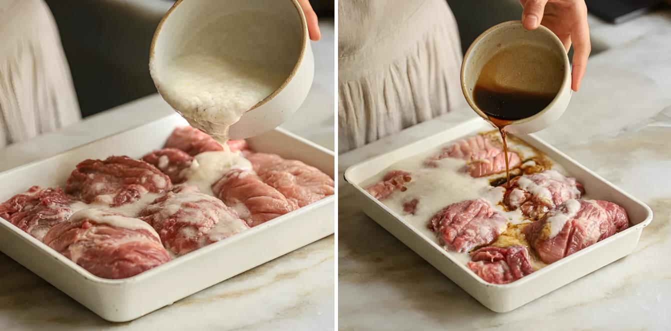 Cách ướp và nướng sườn heo mềm ngon đậm vị-3