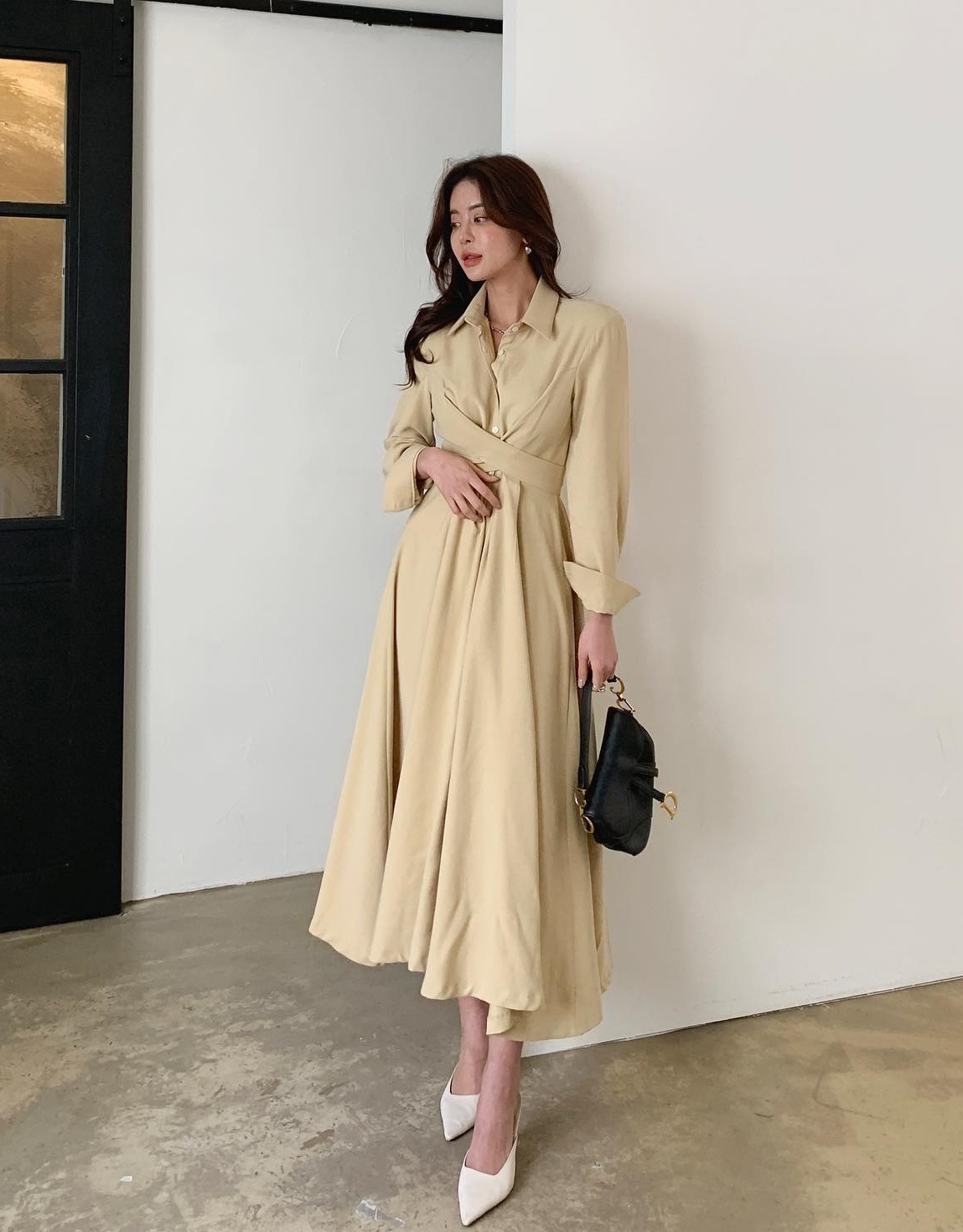 4 kiểu váy liền tối giản, cứ mặc là sang xịn mịn-1