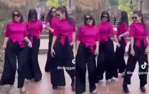 Người đăng clip 4 phụ nữ nhảy phản cảm ở chùa Bổ Đà bị phạt 5 triệu đồng-1