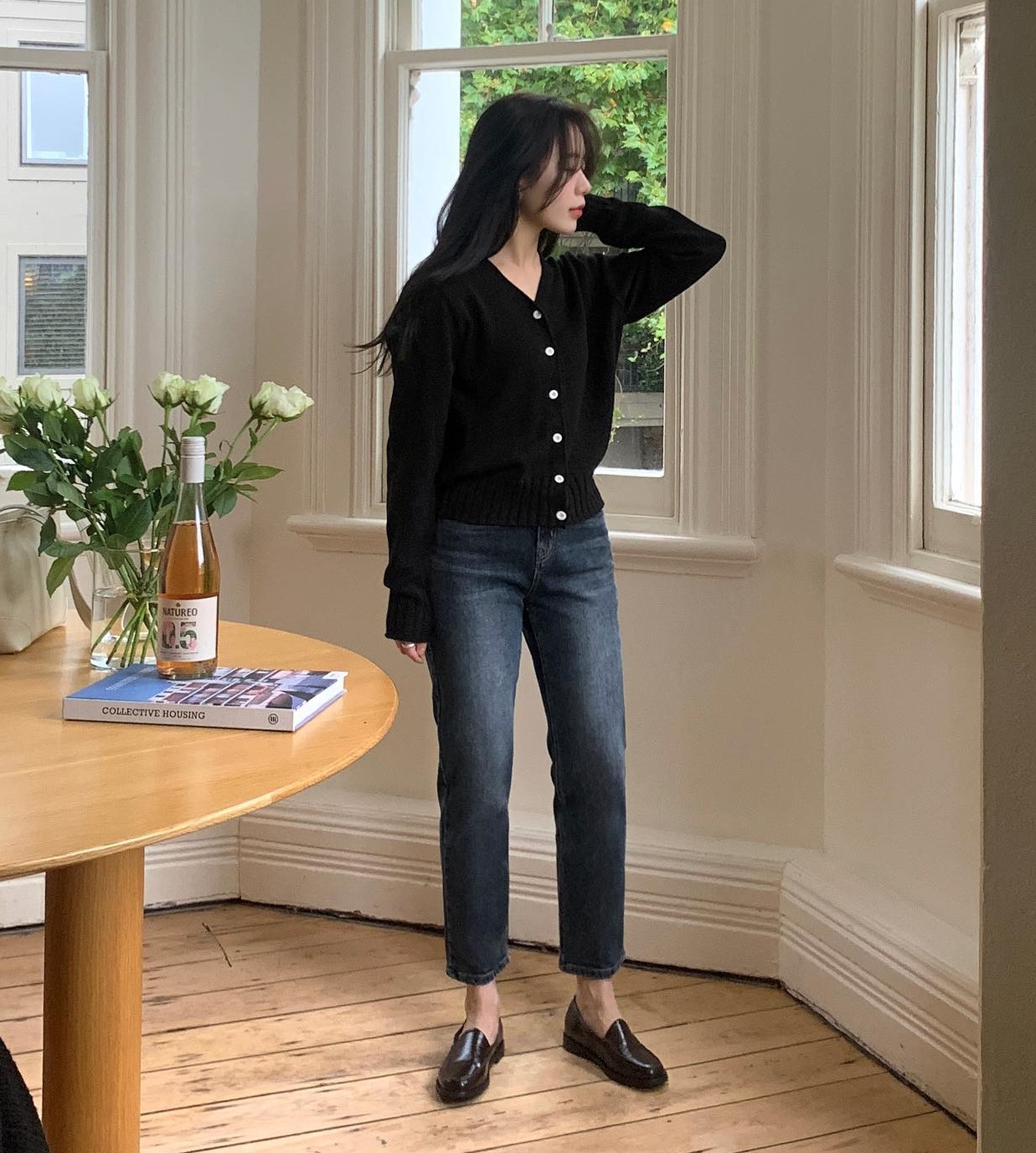 5 cách diện quần jeans cho nàng thấp bé-4