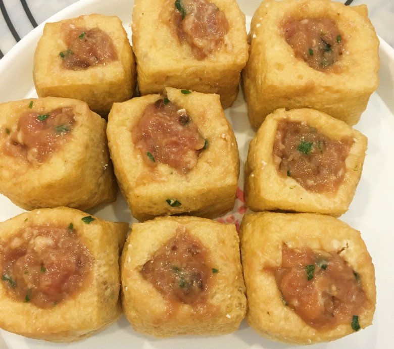 Vẫn là đậu nhồi thịt nhưng nấu kiểu này vị lạ mà ngon, ăn liên tục không thấy chán-3