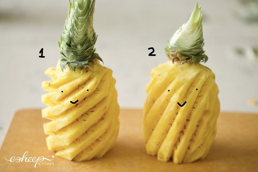 2 cách cắt dứa đẹp như nhà hàng-6