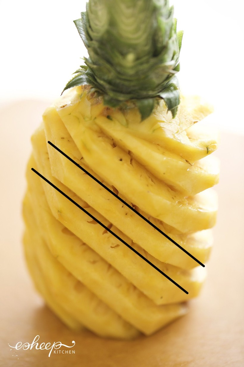 2 cách cắt dứa đẹp như nhà hàng-7