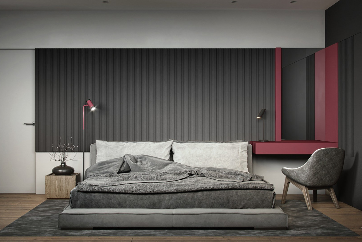 Thiết kế nhà tập thể 50m² ấn tượng với gam màu đen và gỗ-8