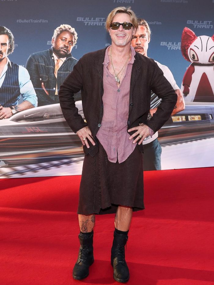 Con rể Xuân Hinh mặc váy và tranh luận về những sao nam gender fluid-5