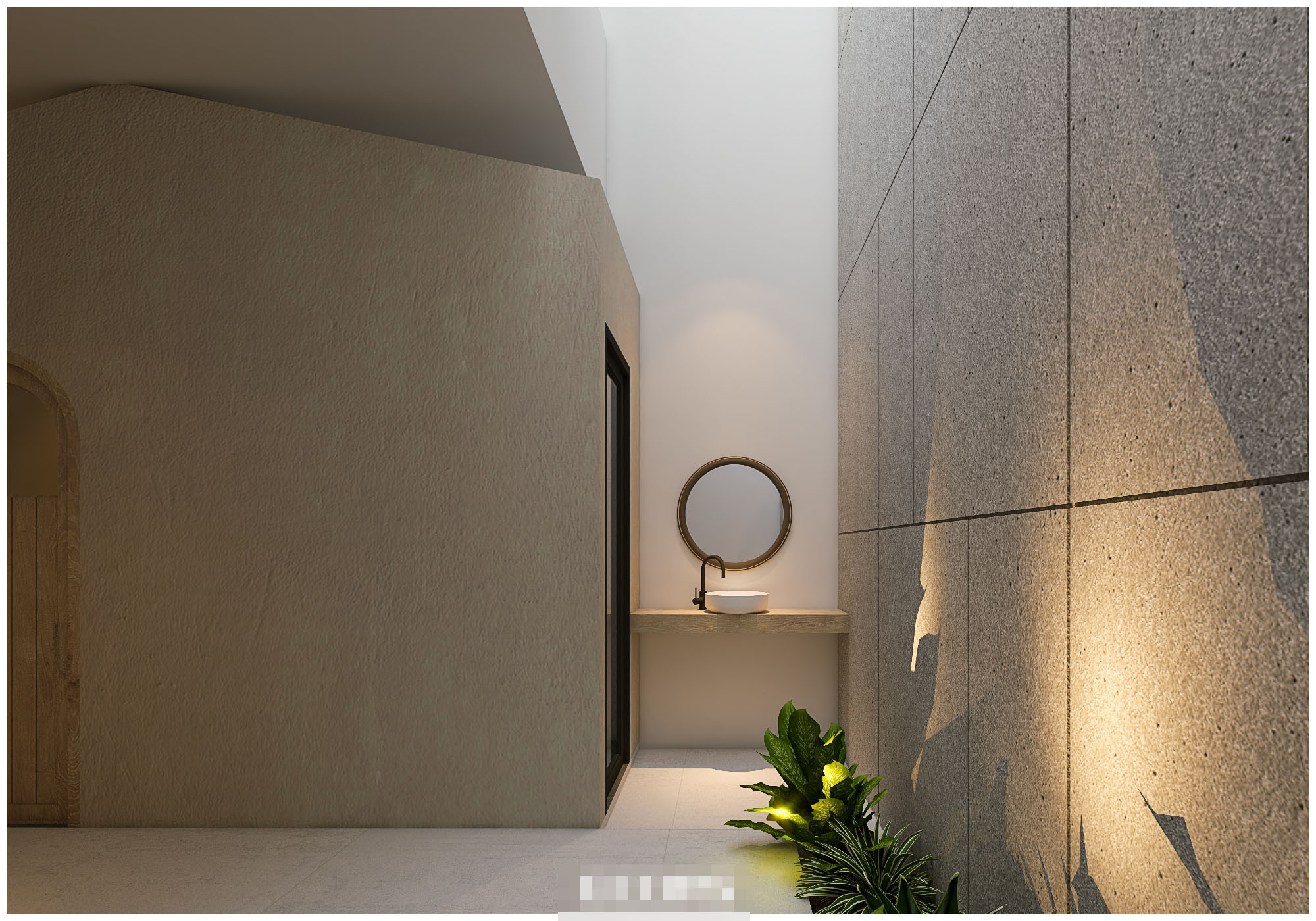 Nhà ống hiện đại sử dụng giải pháp điều hòa mát lạnh với phòng xông hơi nghỉ dưỡng-2