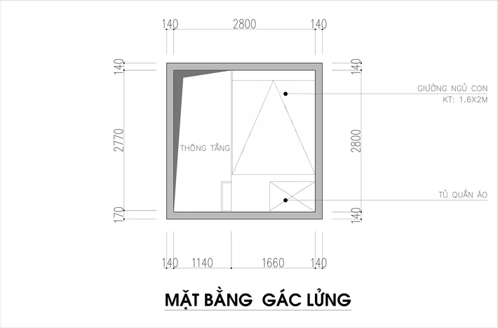 Thiết kế phòng ngủ với diện tích siêu nhỏ cho gia đình 5 người-2