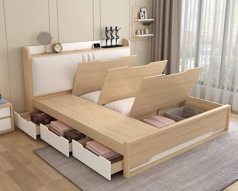 Thiết kế phòng ngủ với diện tích siêu nhỏ cho gia đình 5 người-4