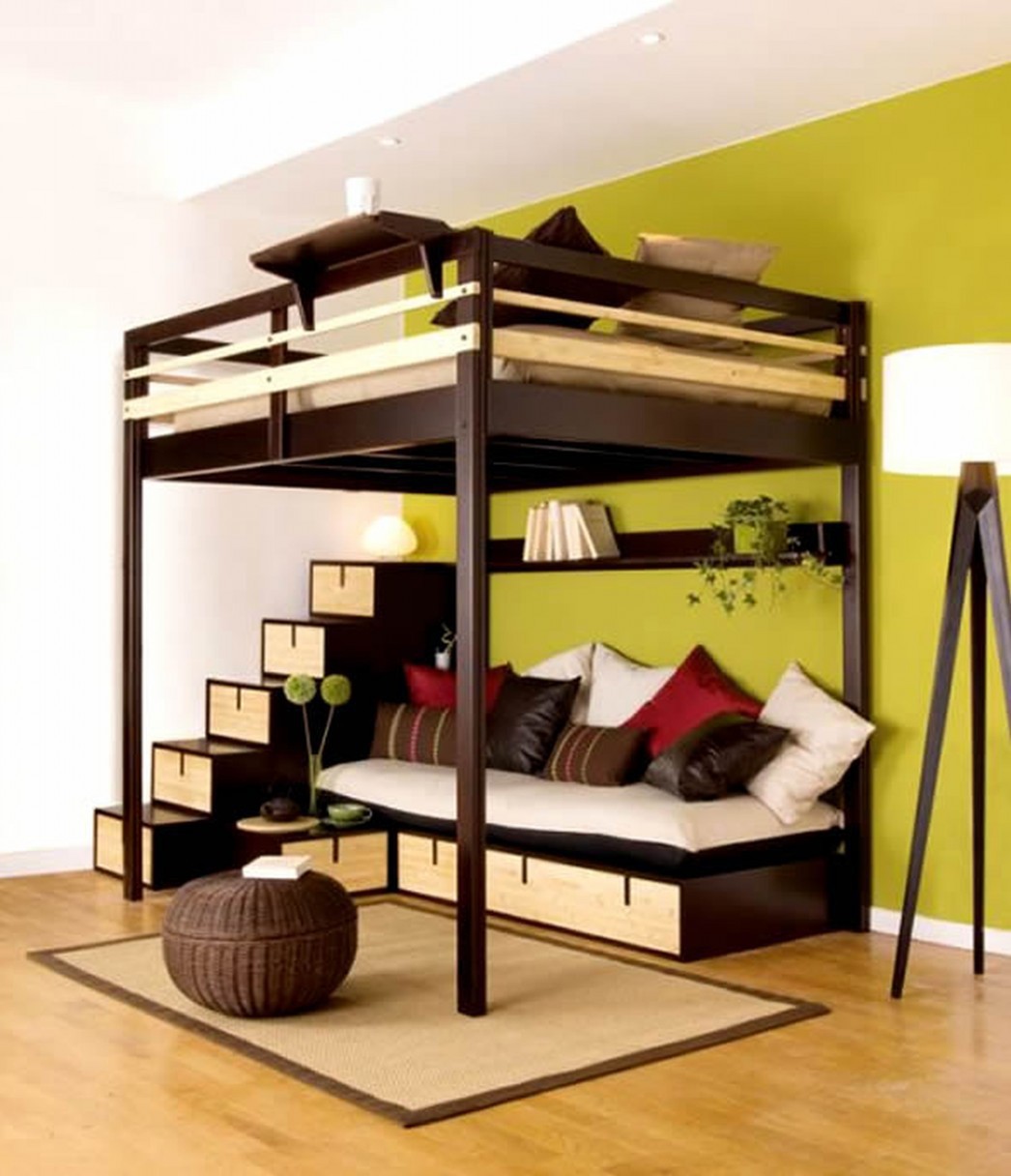 Thiết kế phòng ngủ với diện tích siêu nhỏ cho gia đình 5 người-8