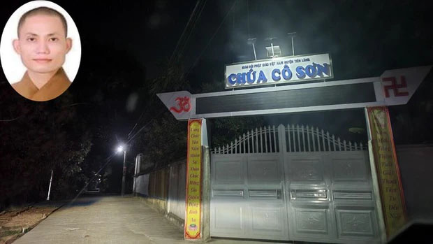 Người tự nhận là trụ trì chùa Cô Sơn ở Hải Phòng bị bắt vì tàng trữ ma túy-1