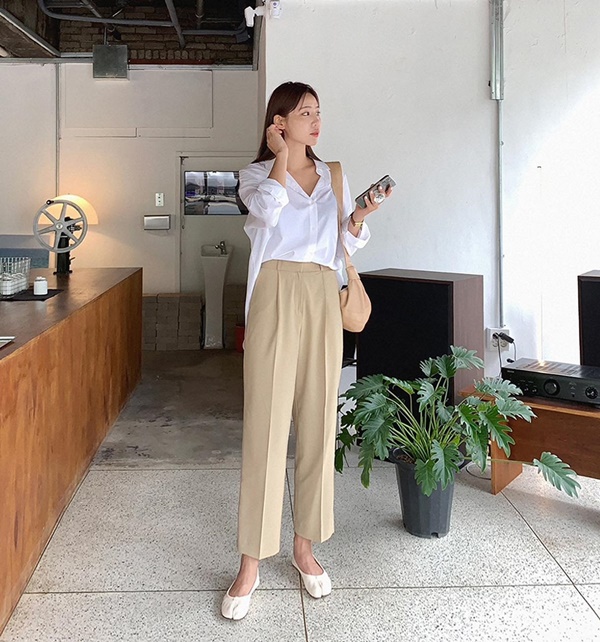 Vì sao nên sắm quần màu be cho tủ đồ mùa hè?-2