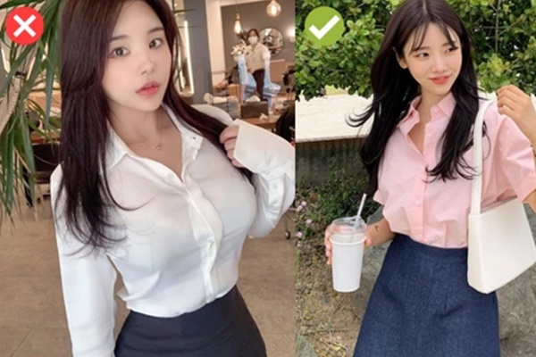 4 lỗi mặc áo sơ mi chị em không nên mắc phải-2