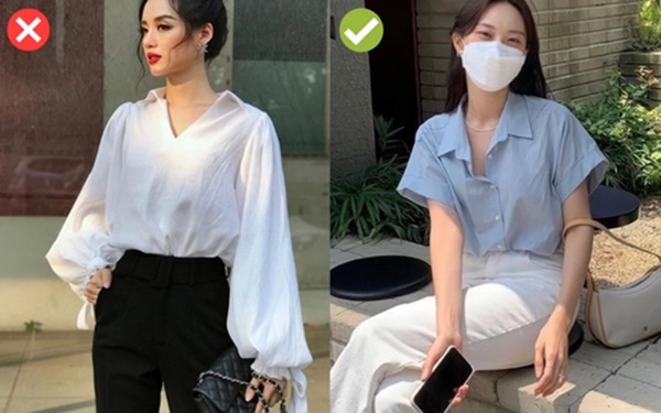 4 lỗi mặc áo sơ mi chị em không nên mắc phải-4