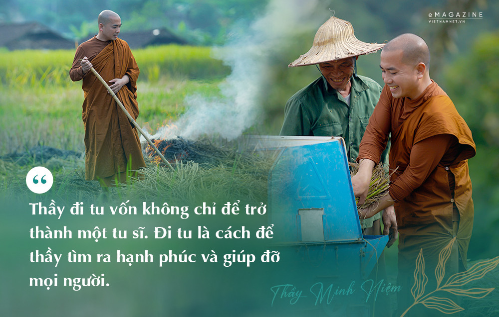 Thầy Minh Niệm: Vượt cú sốc cha mẹ qua đời, đi và về với trái tim rộng mở-3