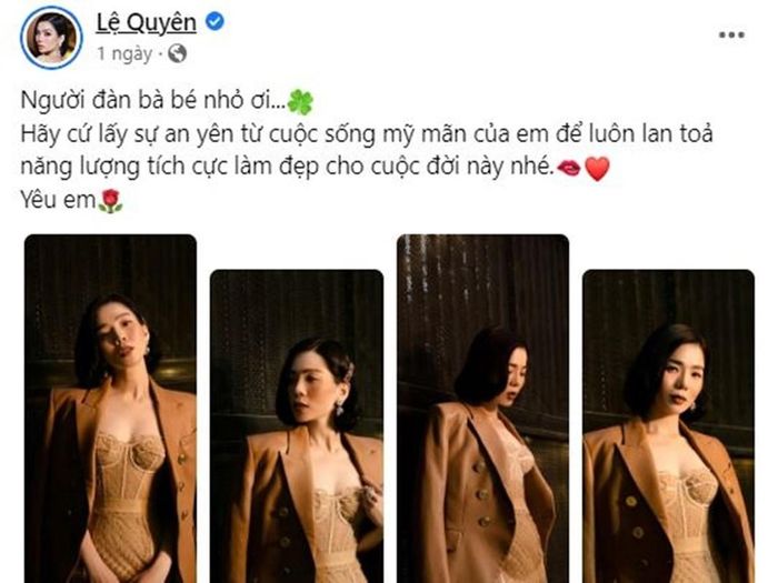 Lệ Quyên viết ẩn ý, dự sự kiện có Hồ Ngọc Hà-3